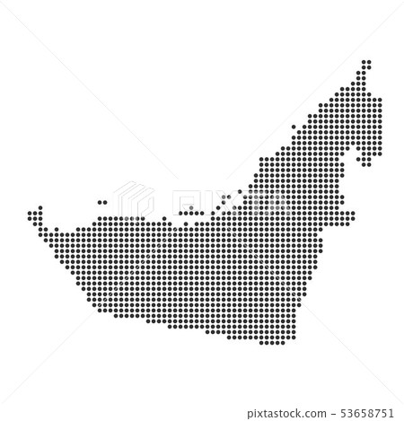 Map with dot Map with dot 53658751