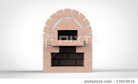 Pizza oven front 53659010