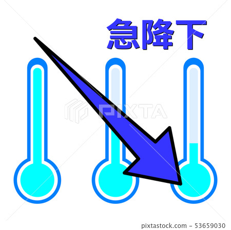 溫度迅速下降 53659030
