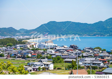  瀨戶內海沿岸的風景（香川縣贊岐市Tsumamachi） 53660815