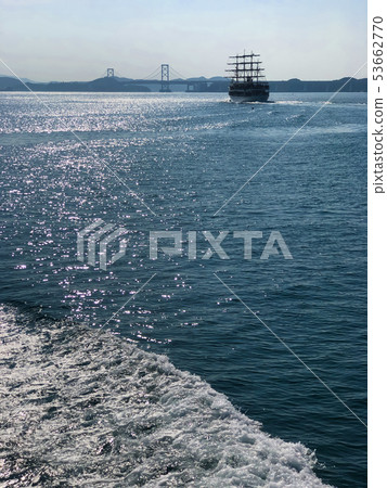 從遊船和日本丸的形像看到的火影忍者海峽的風景 53662770