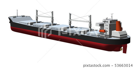 Bulk cargo ship 53663014