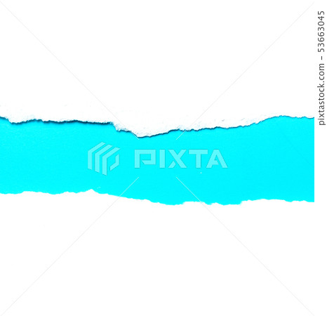 Abstract background Torn white paper On blue pap Abstract background Torn white paper On blue pap 53663045