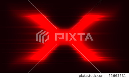 Red x target mark light abstract Red x target mark light abstract 53663581