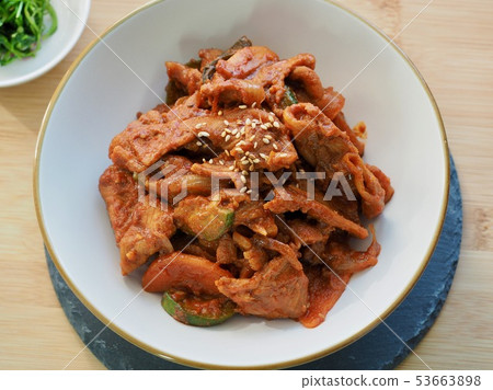 Korean food Jeyukbokkeum Korean food Jeyukbokkeum 53663898