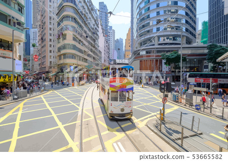 Hong Kong Tram 53665582