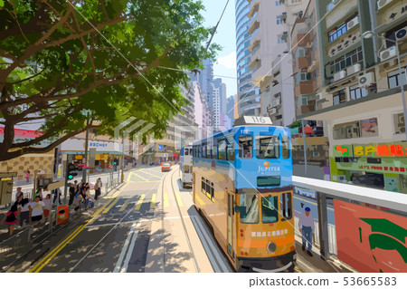 Hong Kong Tram 53665583