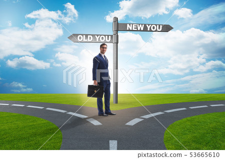 Concept of new and old life 53665610