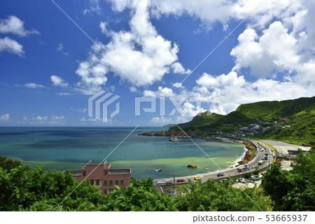 水湳洞陰陽海,海灣,東北角海岸國家風景區,新北市,瑞芳區 53665937