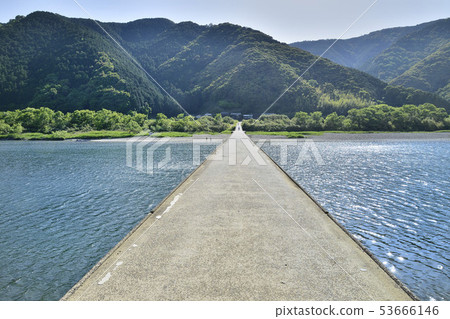 Shimanto River Takase Sinkobashi 53666146