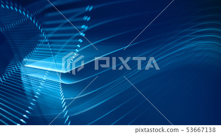Abstract generative art background. Abstract generative art background. 53667138
