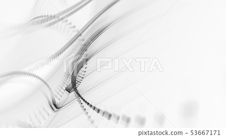 Abstract generative art background. 53667171