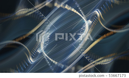Abstract generative art background. Abstract generative art background. 53667173