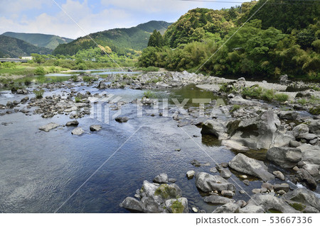 Shimanto River Uemiya Settlement Bridge 53667336