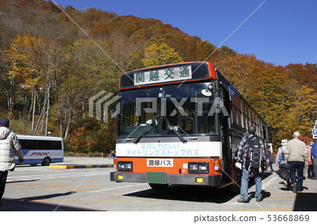 在繁忙的季節，Kanetsu Transit Bus（Tanigawadake Ropeway前面） 53668869