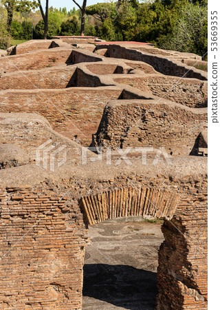 Thermal baths of Neptune in Ostia Antica - Rome Thermal baths of Neptune in Ostia Antica - Rome 53669355