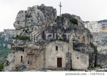 Santa Maria de Idris Grotto Church Matera Italy 53670318