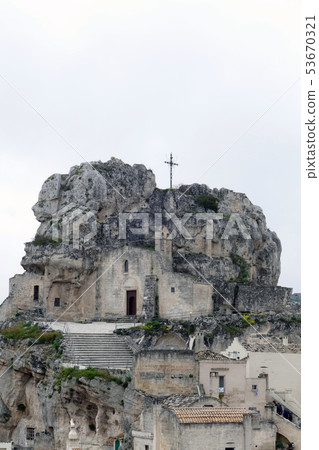 聖瑪麗亞德伊德里斯洞穴教會馬泰拉意大利 53670321