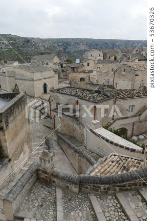 Landscape of Matera Italy 53670326