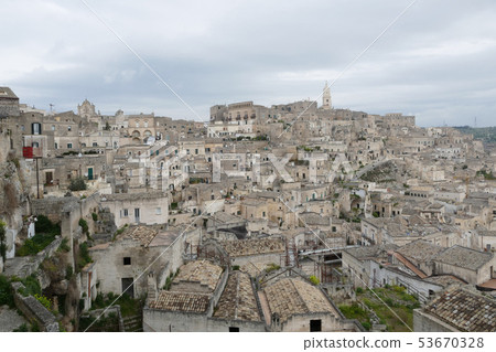 Landscape of Matera Italy 53670328