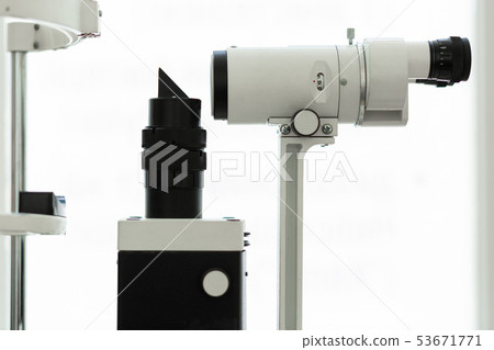 Complicated innovative apparatus for tests placed in oculist cabinet 53671771