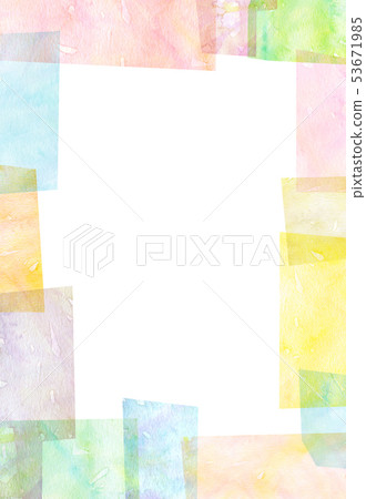 Background material watercolor texture 53671985