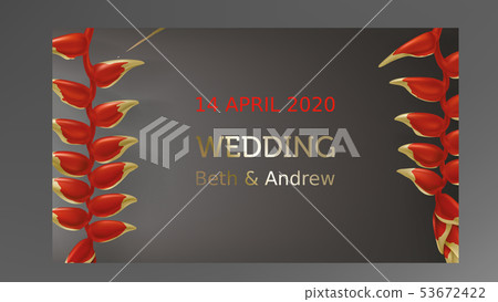 Tropical black and gold leaves on dark background Tropical black and gold leaves on dark background 53672422