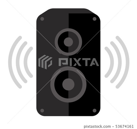 Speaker audio icon 53674161