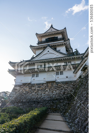 Image of the castle tower of Kochi Castle Image of the castle tower of Kochi Castle 53680085