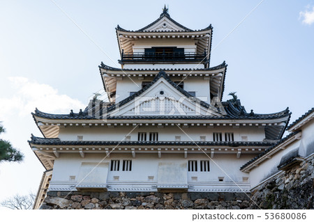 Image of the castle tower of Kochi Castle Image of the castle tower of Kochi Castle 53680086