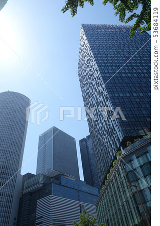 城市摩天大樓形象(名古屋市) 城市摩天大樓形象(名古屋市) 53684119