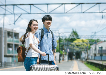 夫婦旅遊攝影合作“京王電鐵有限公司” 夫婦旅遊攝影合作“京王電鐵有限公司” 53684543