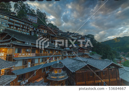 Qianhu Miao Village, China, Guizhou Province Qianhu Miao Village, China, Guizhou Province 53684667