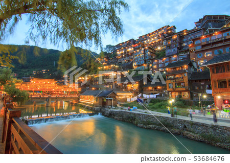 Qianhu Miao Village, China, Guizhou Province Qianhu Miao Village, China, Guizhou Province 53684676