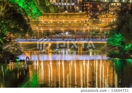 千戶苗寨,中國,貴州省 53684731