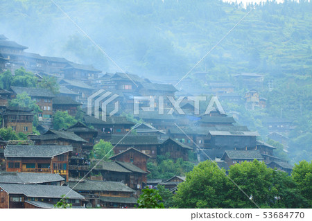 Qianhu Miao Village, China, Guizhou Province 53684770