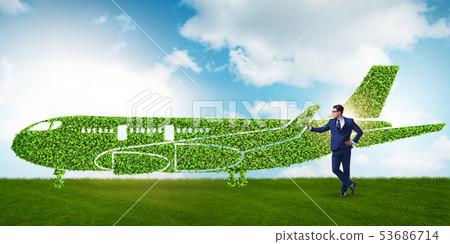 Green environmentally friendly vehicle concept 53686714