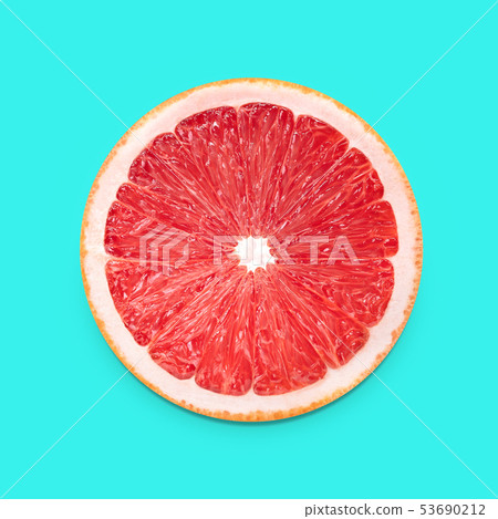 Grapefruit slice fruit 53690212