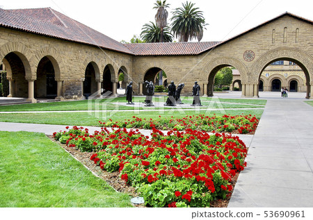 美國，加利福尼亞州，斯坦福大學，校園風光，紀念法庭 53690961