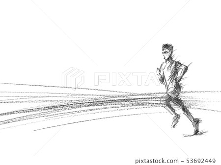 Runner Illustration Runner Illustration 53692449