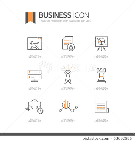 Set Security WIFI Business Flat Icon Simple Icon Icon Set Security WIFI Business Flat Icon Simple Icon Icon 53692896