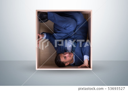 Employee working in tight space 53693527