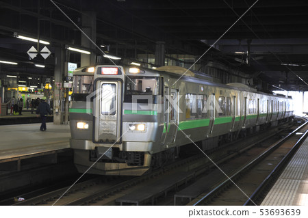 Chitose Line Rapid Airport Series 733 Sapporo Station 53693639