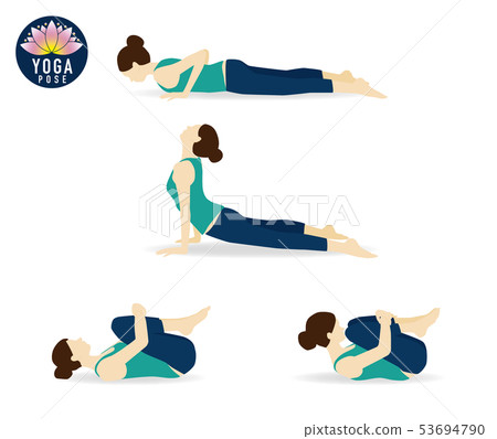 瑜伽姿勢集 53694790