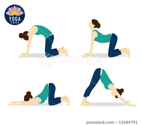 瑜伽姿勢集 瑜伽姿勢集 53694791