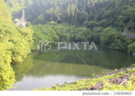 Kadokawa Dam Uozu City, Toyama Prefecture in June Kadokawa Dam Uozu City, Toyama Prefecture in June 53694903