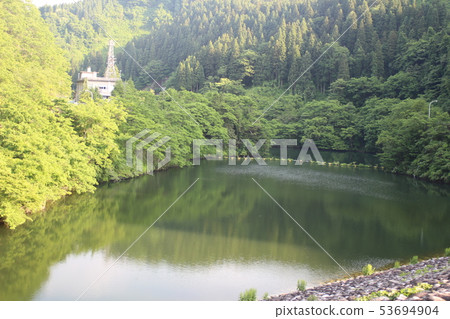 Kadokawa Dam Uozu City, Toyama Prefecture in June Kadokawa Dam Uozu City, Toyama Prefecture in June 53694904