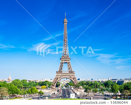Paris Eiffel tower 53696044