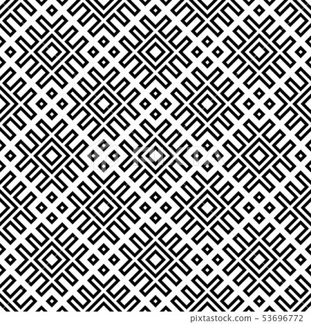 Seamless pattern based on traditional Russian and Seamless pattern based on traditional Russian and 53696772