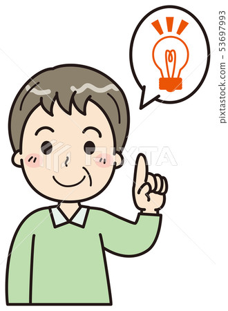 一位年長人的例證 53697993